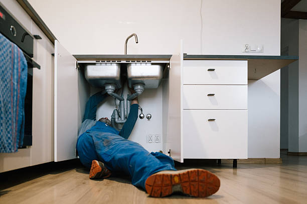 Professional Plumbing technician working in Walburg, TX